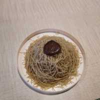 ふわふわモンブラン香果