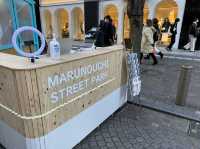 東京・丸の内。『Marunouchi Street Park 2022 Winter』