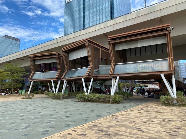 從觀塘海濱公園欣賞維港