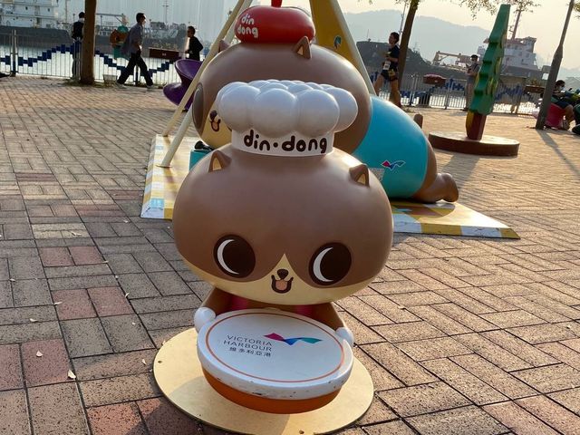 din dong打卡點@荃灣海濱公園