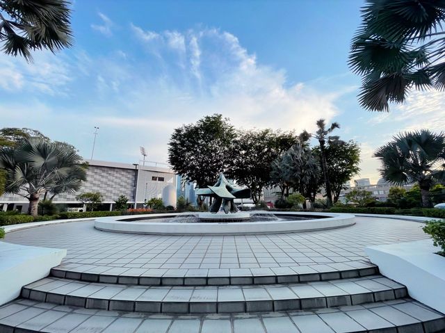 Mandarin Oriental garden