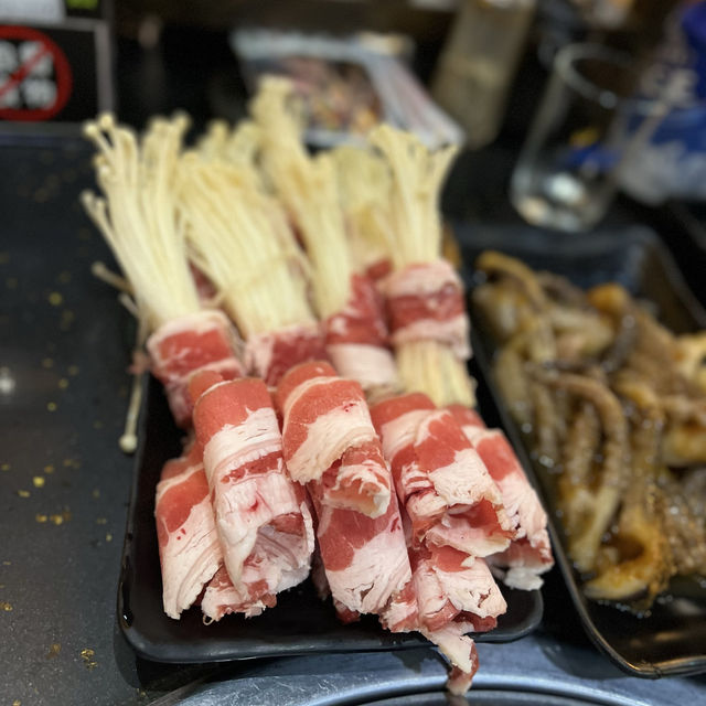 Grill time @ Corto BBQ Japanese Restaurant 