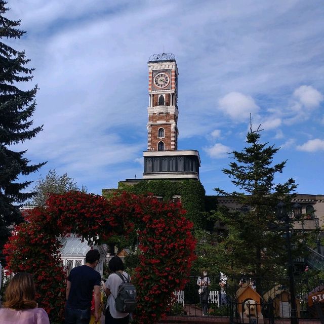 白い恋人パークのローズガーデンとお花