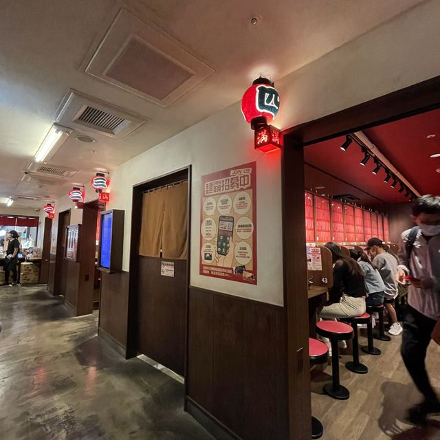 Ichiran ramen at A13 XinYi District 