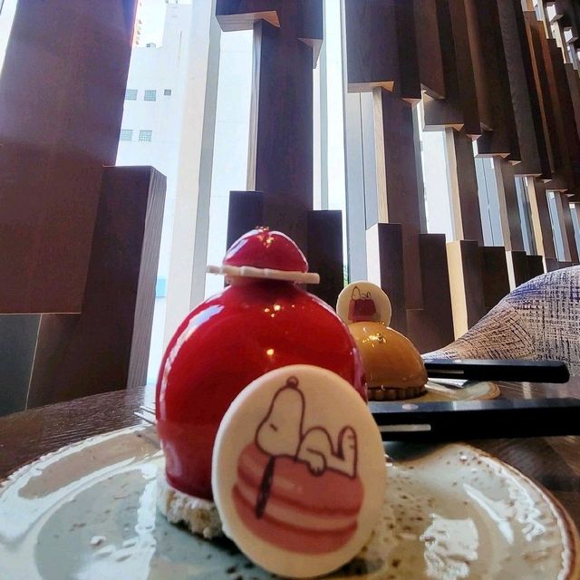 又可愛又高質的甜品🍰👍🏻~ 香港維港凱悅尚萃酒店 又可愛又高質的甜品🍰👍🏻~ 香港維港凱悅尚萃酒店