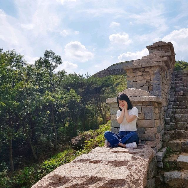 제주도 오름에 온 것 같은 킹덤 촬영지 <고모산성>