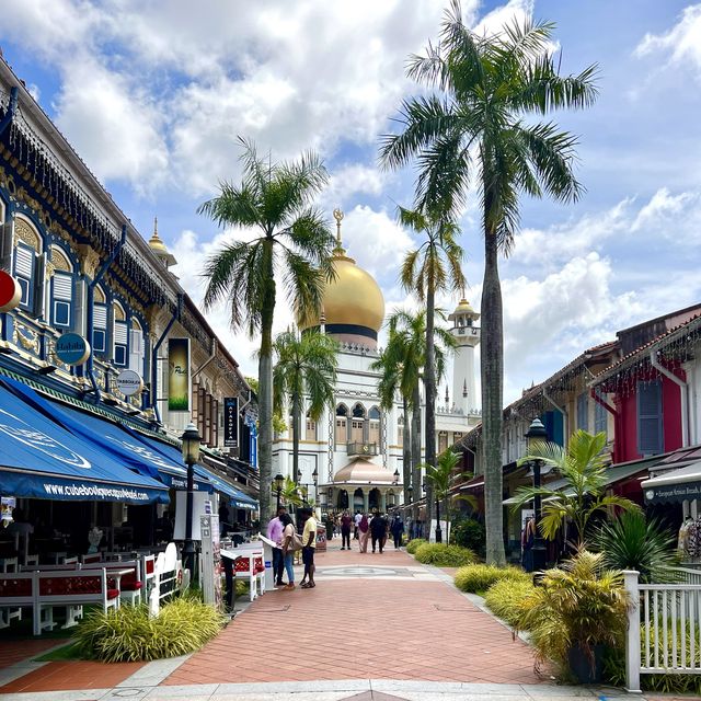 Iconic Sultan Mosque at Kampong Glam