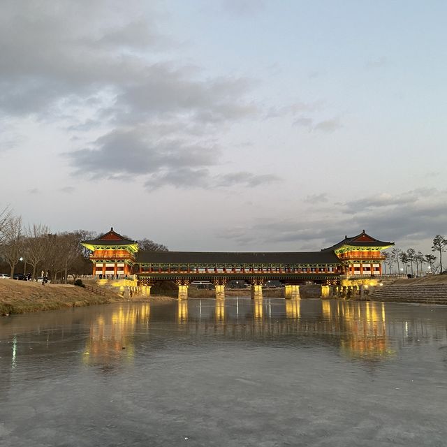 한국적인 야경🎇경주 월정교