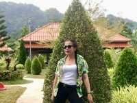 Modelling at Naris Phu View Resort