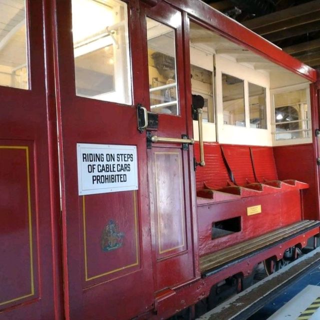The Historic Cable Car In Wellington