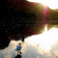 Sunset at St Margaret Loch