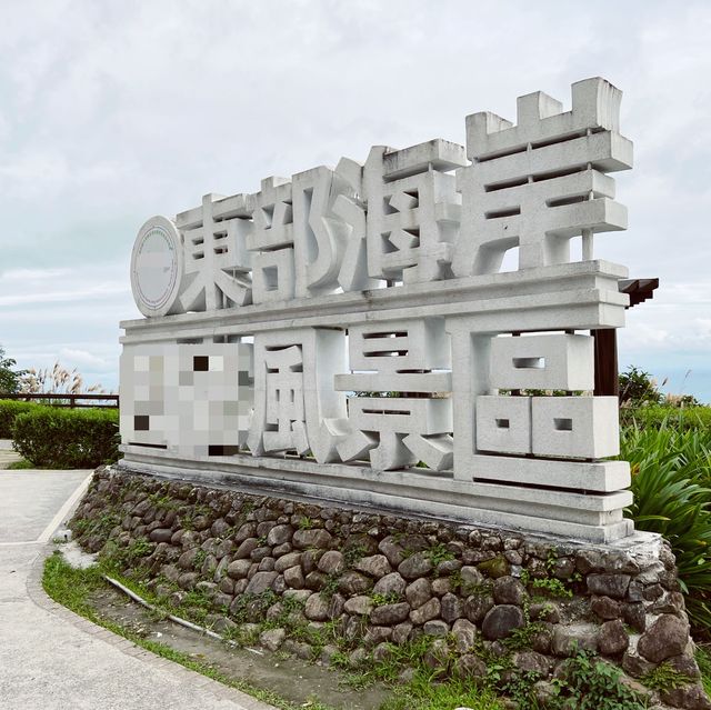 東部公路海岸風景區｜從高處看向一片東海岸的美景