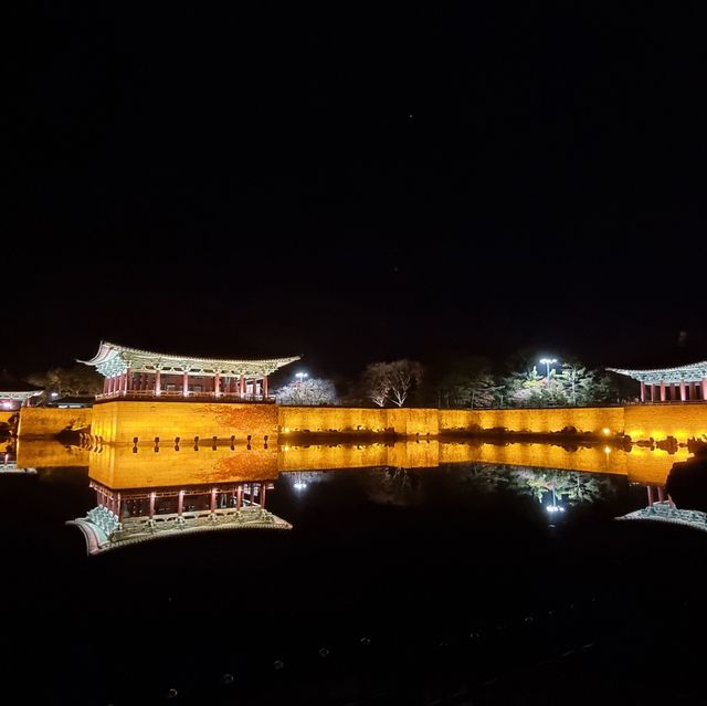 경주 최고 야경명소, 첨성대+동궁과 월지