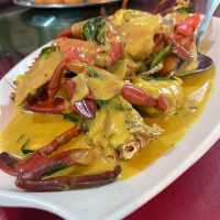 Delicious seafood at Pandamaran 