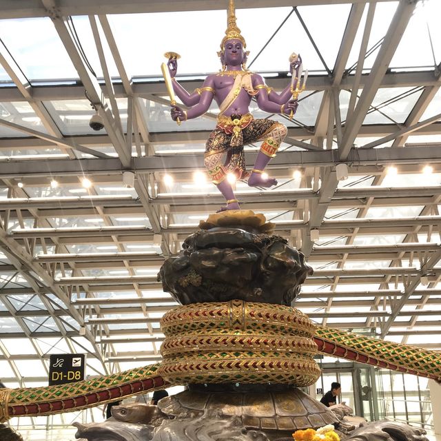 The beauty of Bangkok international airport 