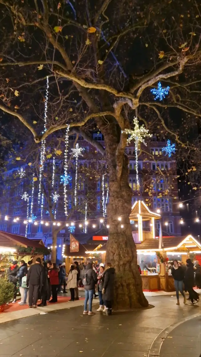 Christmas market, Leicester Square, London 