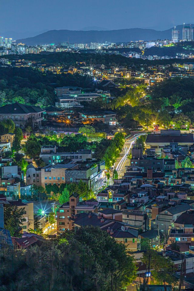 서울 야경 명소 인왕산