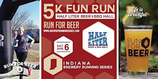 5k Beer Run x Half Liter | 2024 Indiana Brewery Running Series | Half Liter BBQ