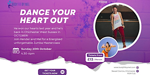 Dance your Heart Out - Zumba Masterclass | The Newell Centre Association