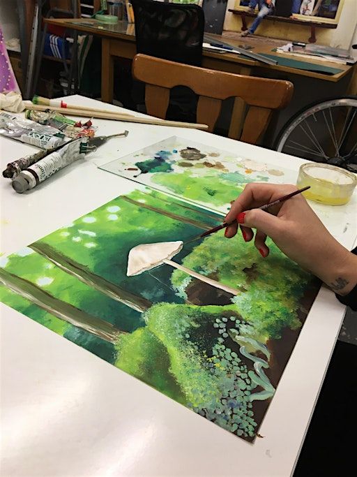Oil Painting Workshop with visual artist Marnie Feuerriegel | Samariterstraße 4