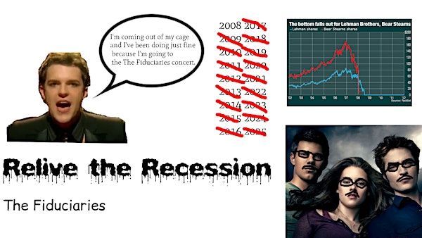 The Fiduciaries Presents: Relive the Recession Concert | Middle East Restaurant and Club