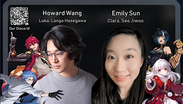 Anime Unleashed! Voice Actor Q&A Panel with Emily Sun and Howard Wang! | Titan Student Union (Titan Theater)