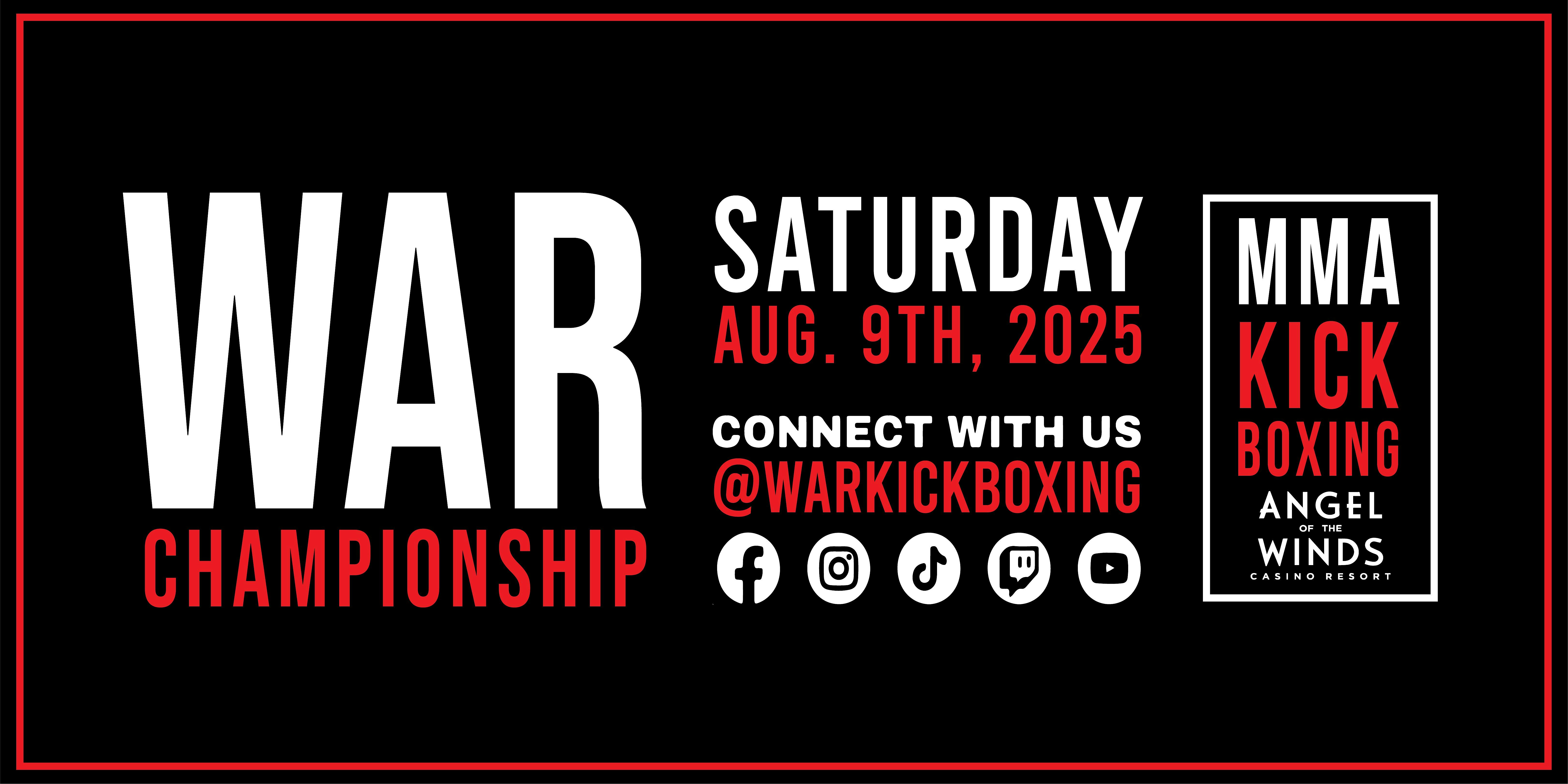 WAR Championship 14 | Angel Of The Winds Casino Resort