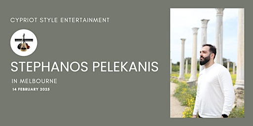 Stephanos Pelekanis In Melbourne | Melrose Events