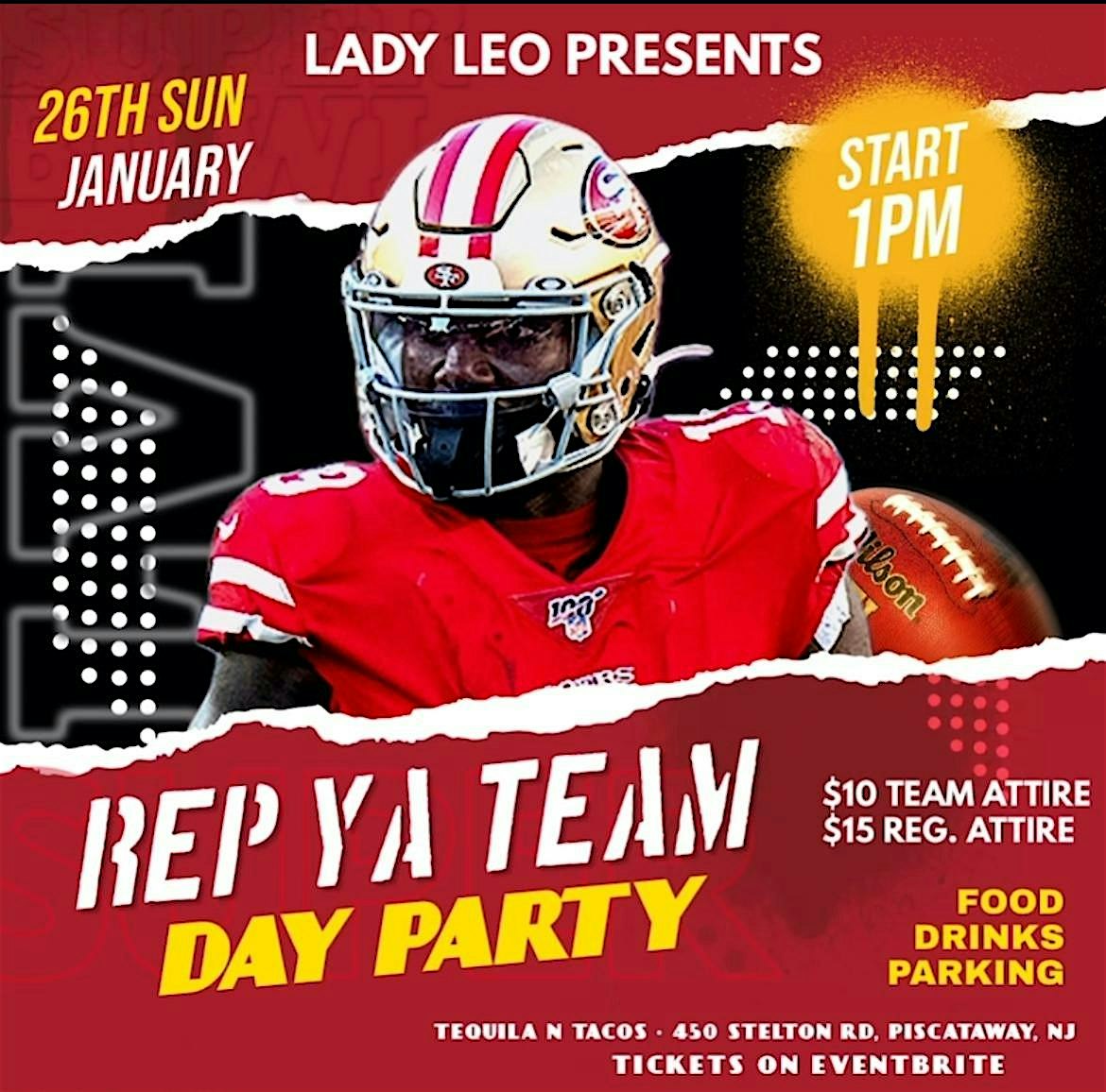 Lady Leo’s Rep Ya Team Day Party | Tequila N Tacos Mexican Sports Bar & Grill