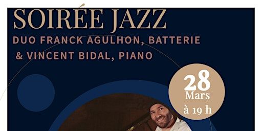 Noladik : soirée jazz, duo piano & batterie | Conservatoire Serge Rachmaninoff de Paris