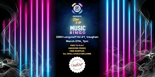 Music Bingo at JointCraft Sensory Room | JointCraft