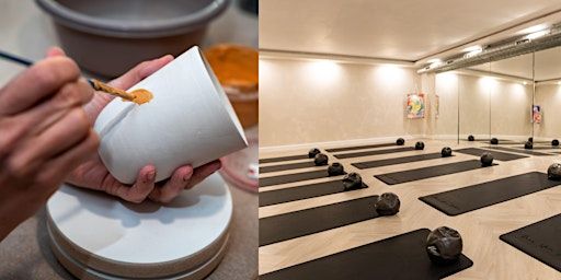Paint, Flow & Sip at Blanc Space Studios (Mat Pilates) | 130 Moore Park Rd
