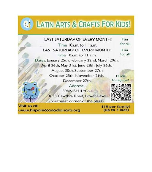 LATIN ARTS & CRAFTS FOR KIDS | Spanish4You Canada - Spanish School