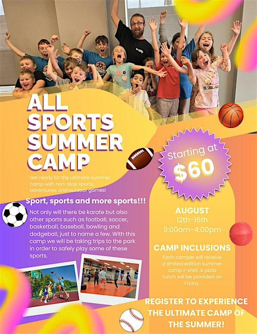 All Sports Summer Camp | United Family Martial Arts