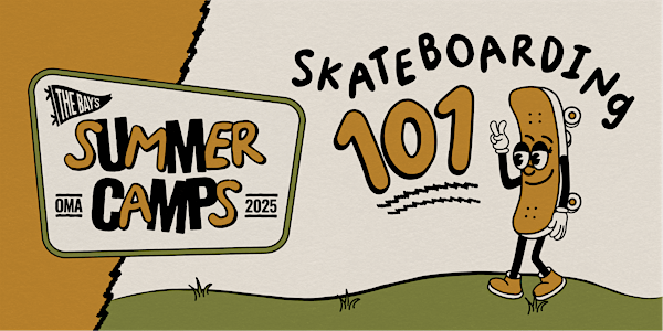Skateboarding 101 | Ages 8-11 | July 22-25 | 9 AM-12 PM | Benson Community Center