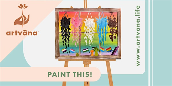 Artvana PRIDE Paint & Sip at Cup of Swords Tavern Olympia | Cup of Swords Tavern