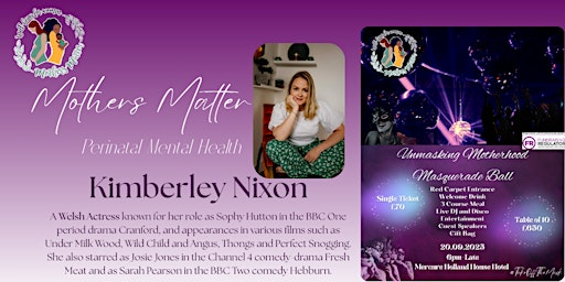 Mothers Matter Masquerade Ball | Holland House Hotel Cardiff By Sunday