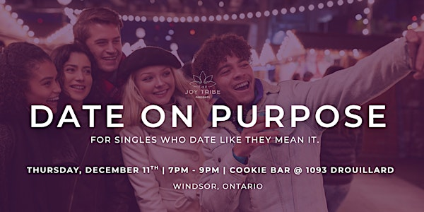 ❄️ Date on Purpose: Holiday Meet Cute Edition ❄️ | Cookie Bar