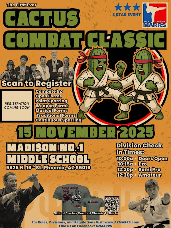 Cactus Combat Classic 2025 | Madison No. 1 Middle School