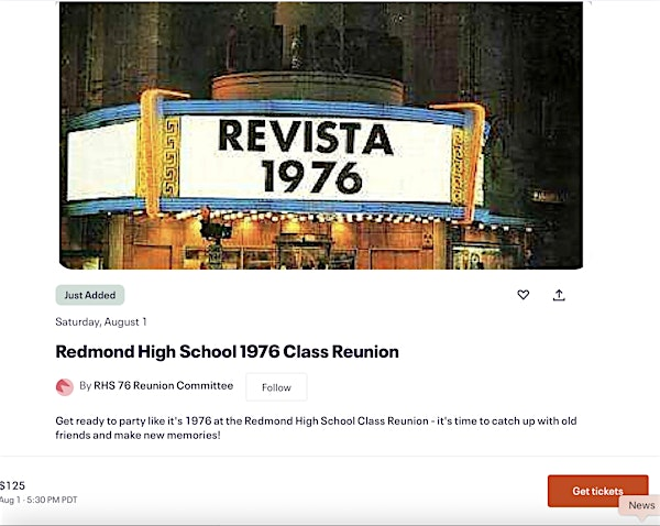RHS  '76 50 Year Reunion | Hilton Garden Inn Redmond Seattle