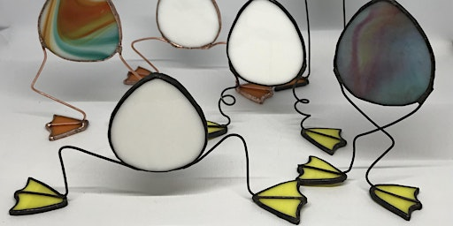 Create Quirky Stained Glass Eggs With Legs Workshop | 643 Talbot St