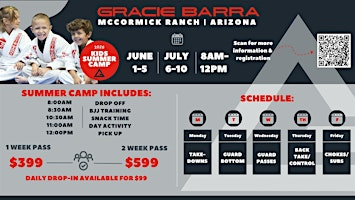 Gracie Barra McCormick Ranch Kids' Summer Camp | Gracie Barra McCormick Ranch Brazilian Jiu-Jitsu & Self-Defense