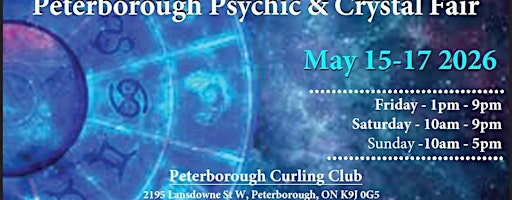 Peterborough Psychic & Crystal Fair | Peterborough Curling Club