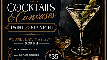 Paint and Sip at the 26th Hour Speakeasy | The 26th Hour