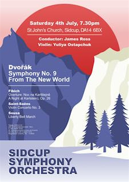 Sousa, Fibich, Saint-Saëns, Dvořák, New World Symphony | Church of St John the Evangelist