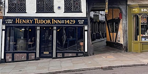 A Tour of the Inns of Shrewsbury within the Loop Russell Game Tour 1 | Bear Steps Art Gallery and Medieval Hall