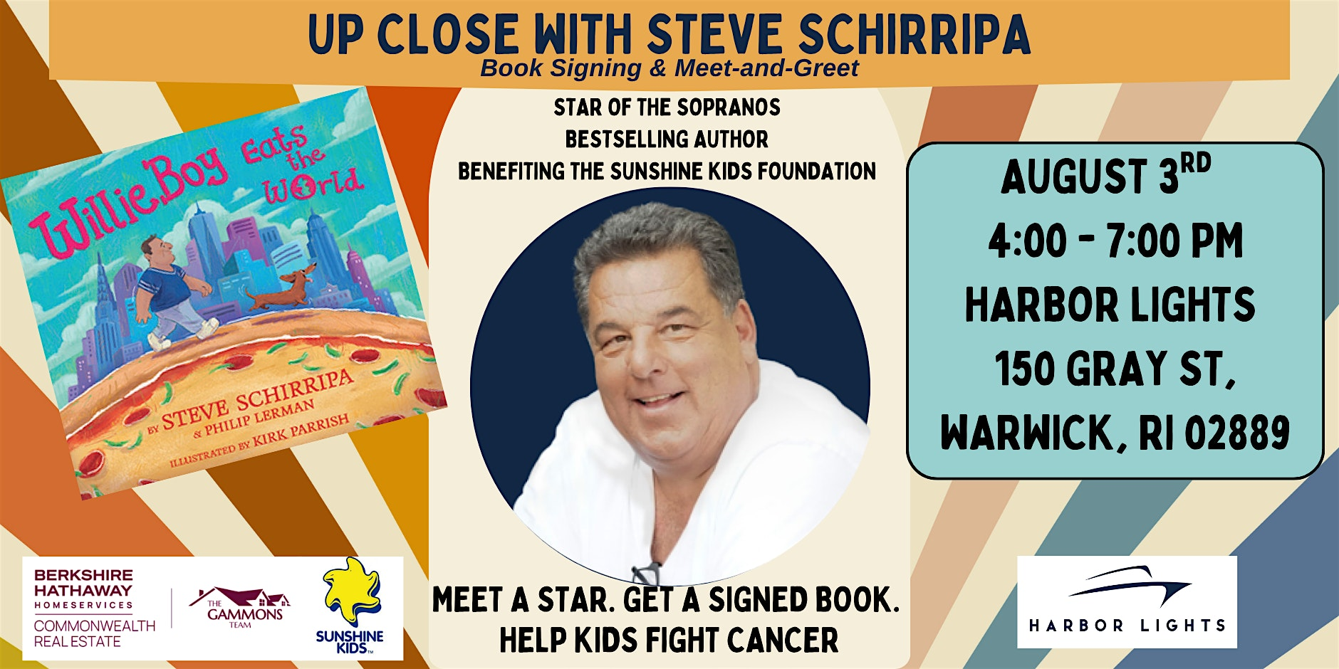 UP CLOSE WITH STEVE SCHIRRIPA | Harbor Lights Dining Events Golf Marina
