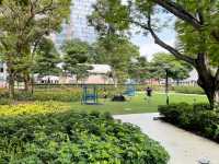 Greenery amidst the concrete jungle