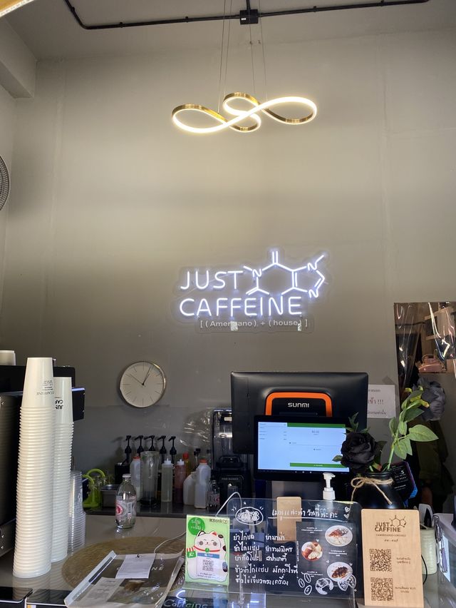 just caffeine คาเฟ่ใหม่ในสายบุรี