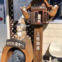 【岩手県】三陸鉄道の宮古駅でレトロな車両と記念撮影！